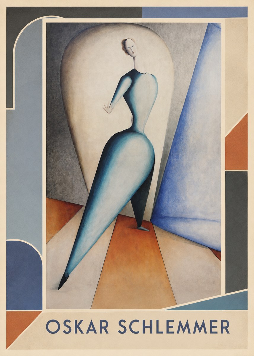 Oskar Schlemmer Oskar Schlemmer No1 - Poster