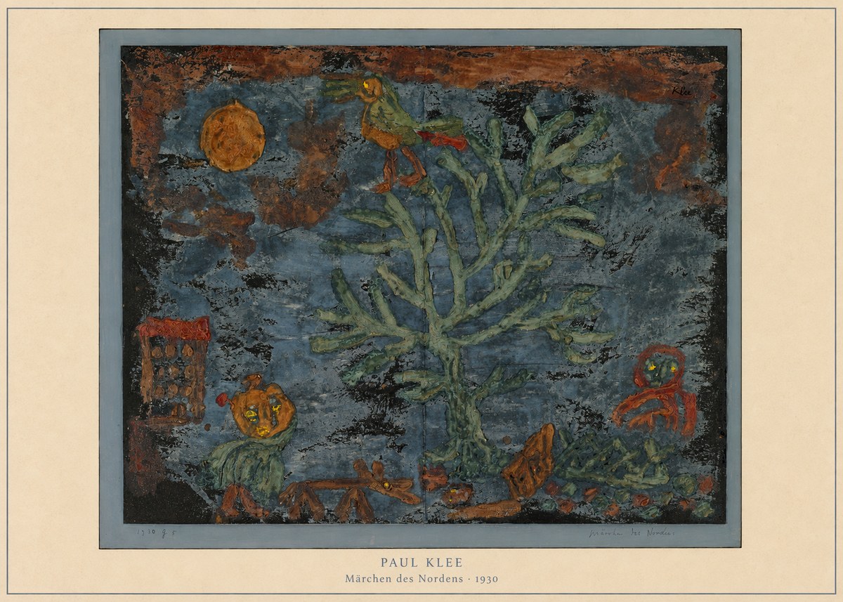 Paul Klee Märchen Des Nordens No6 - Poster