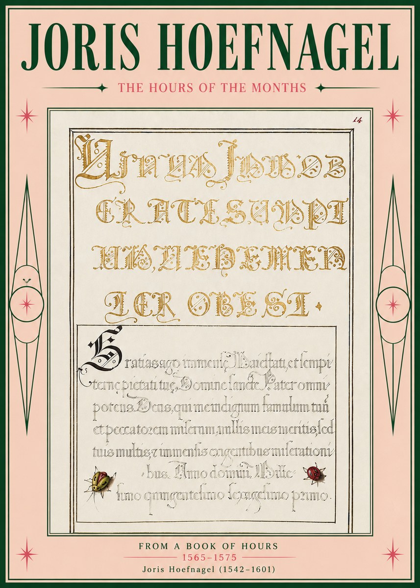 Joris Hoefnagel Gratias Tibi Agimus No5 - Poster