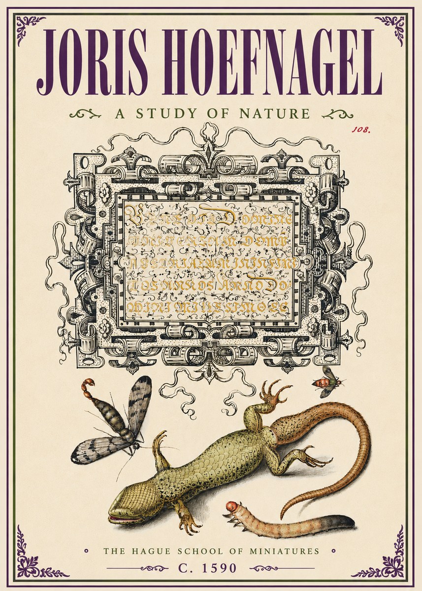 Joris Hoefnagel A Study of Nature III No4 - Poster