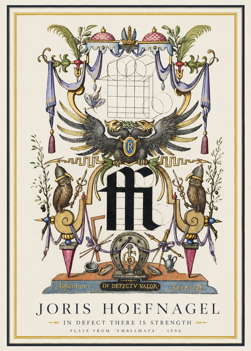 Joris Hoefnagel In Defect There Is Strength No1 - Poster