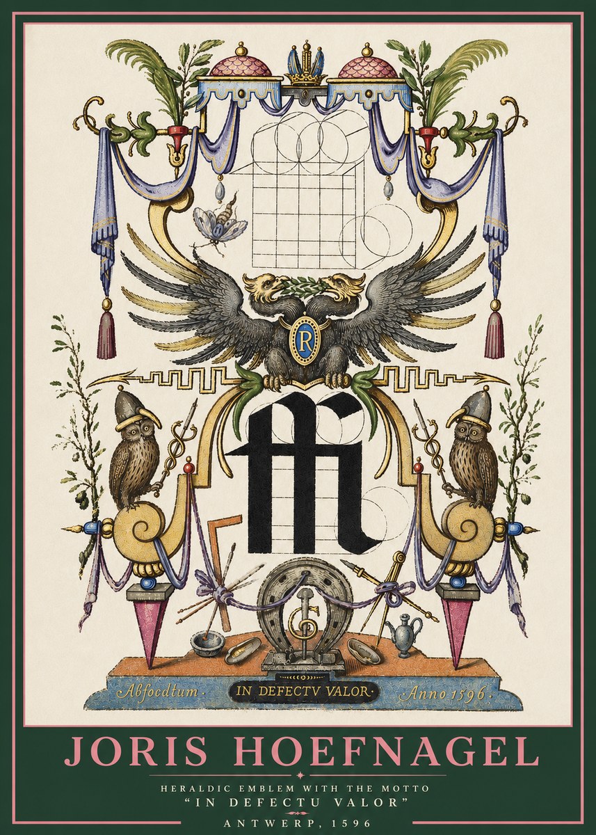 Joris Hoefnagel In Defect There Is Strength No4 - Poster