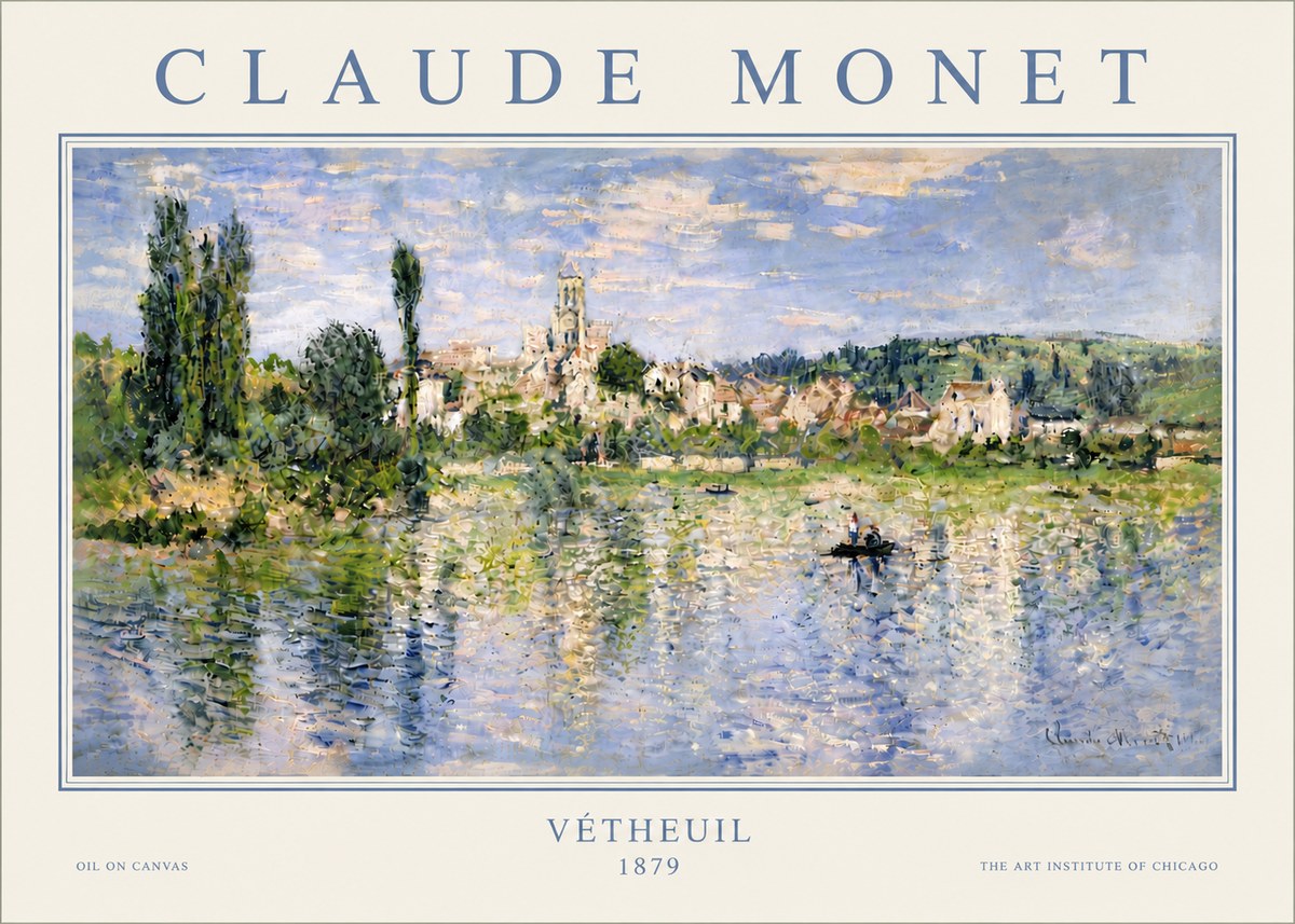 Monet Vétheuil No6 - Poster