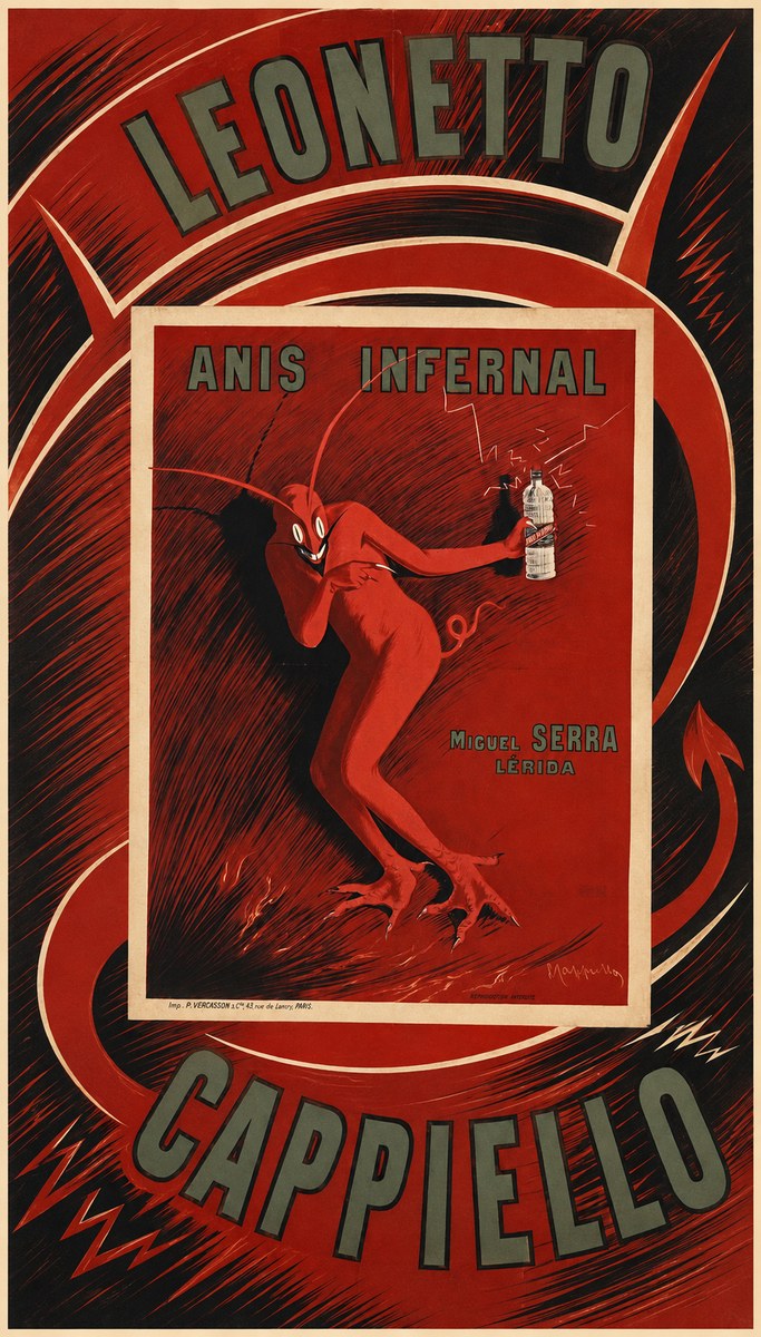 Leonetto Cappiello Anis Infernal I No6 - Poster