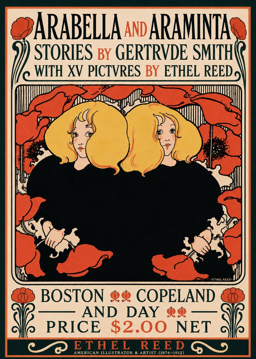 Ethel Reed Arabella and Araminta Stories No6 - Poster