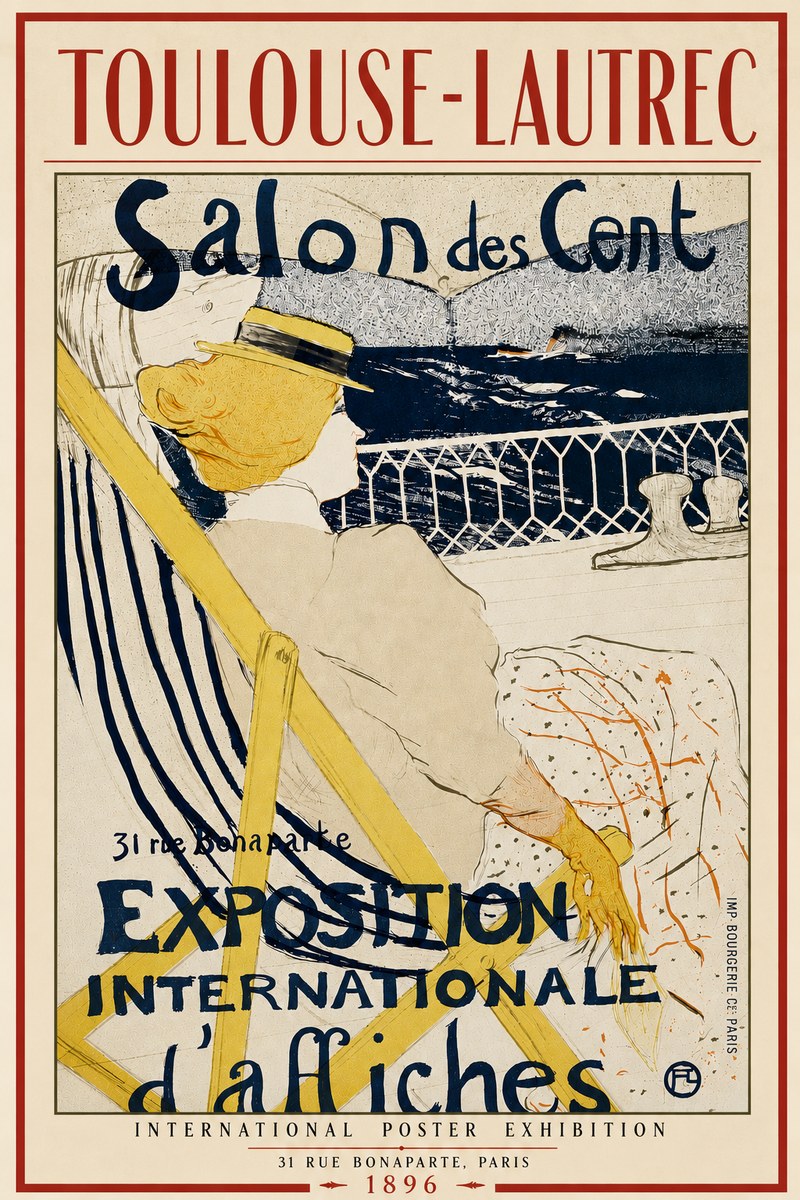 Toulouse-Lautrec Salon Des Cent No4 - Poster