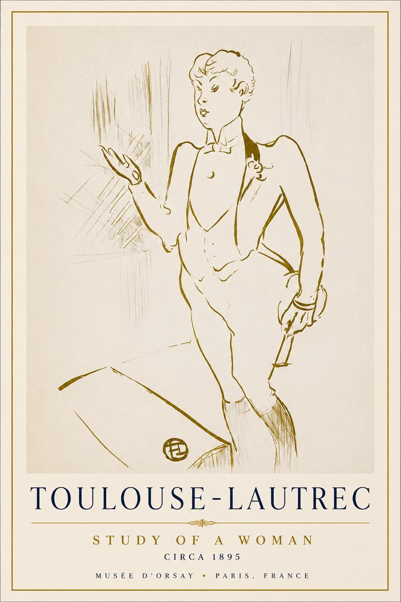 Toulouse-Lautrec The Poet of Parisian Life No2 - Poster