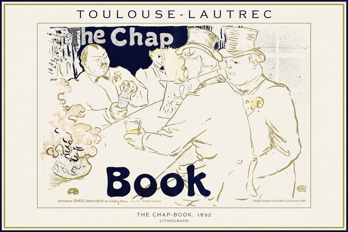 Toulouse-Lautrec The Chap-book No1 - Poster
