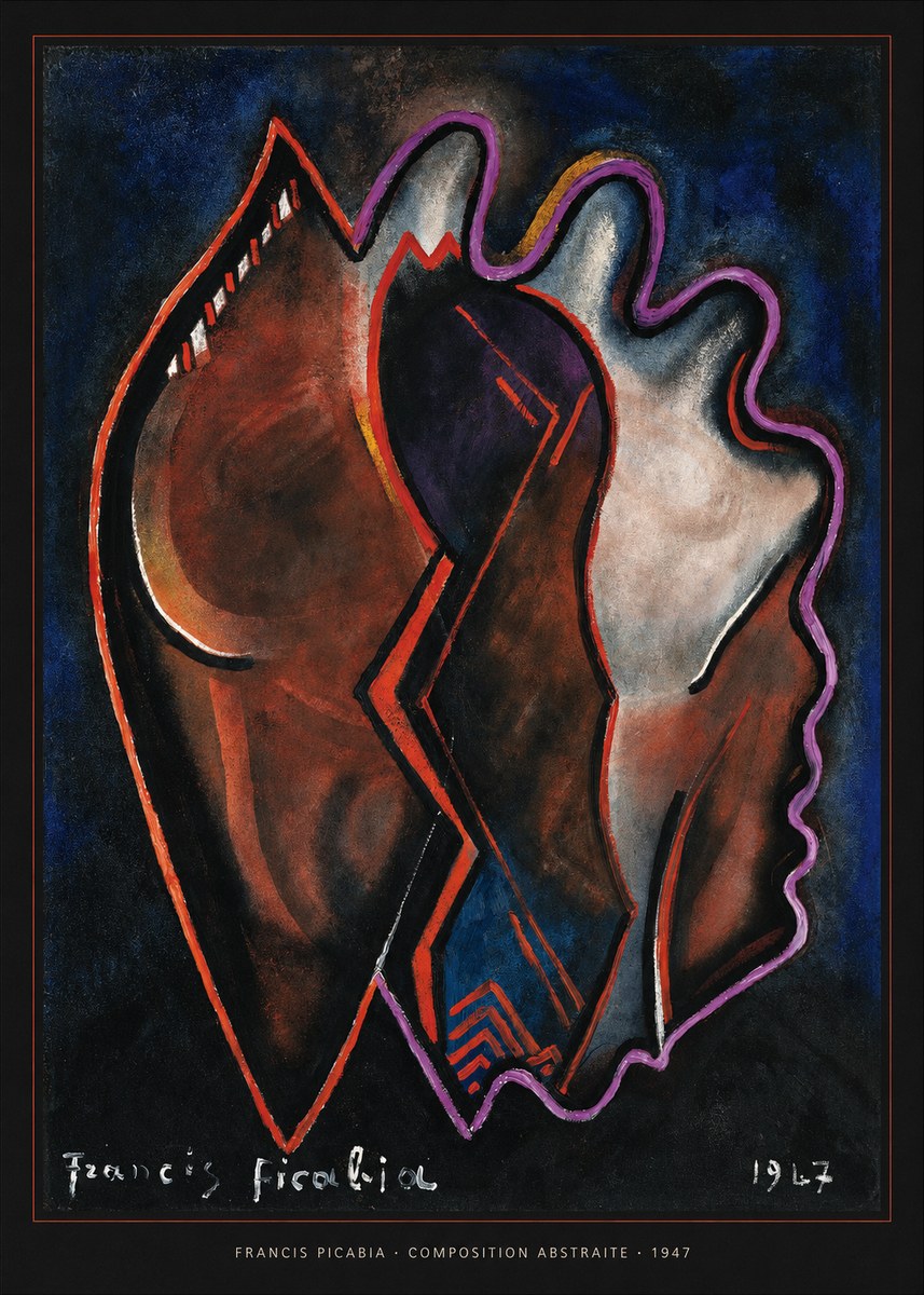 Francis Picabia Composition Abstraite No5 - Poster