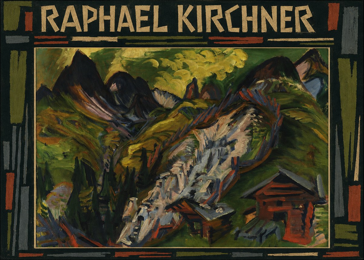 Raphael Kirchner Mountain Landscape I No4 - Poster