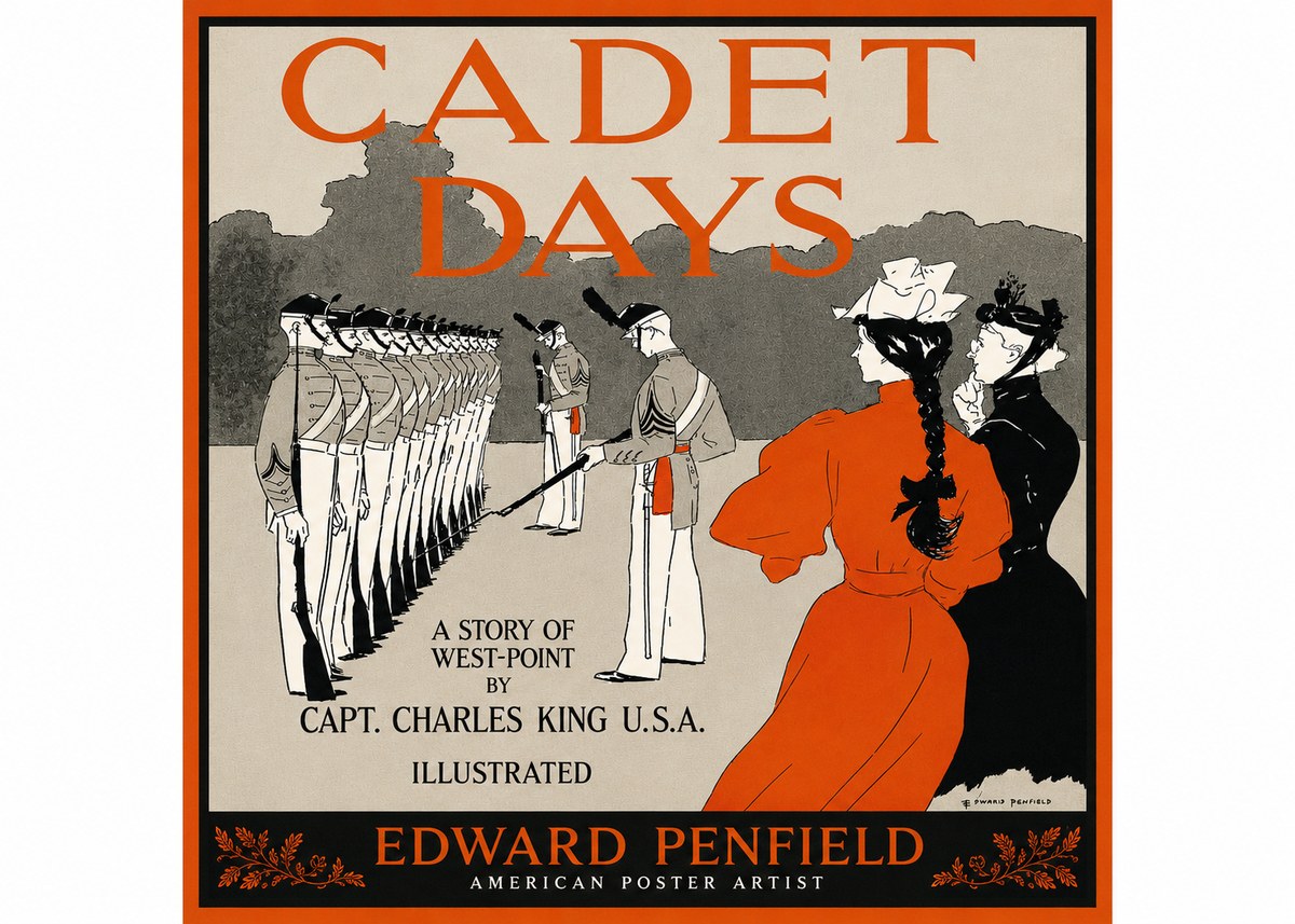 Edward Penfield Cadet Days No2 - Poster