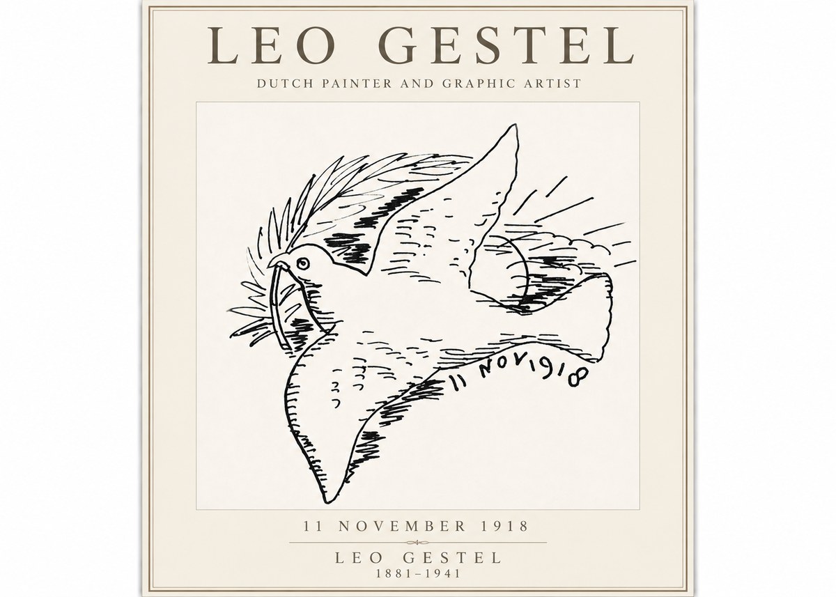Leo Gestel 11 November 1918 No6 - Poster