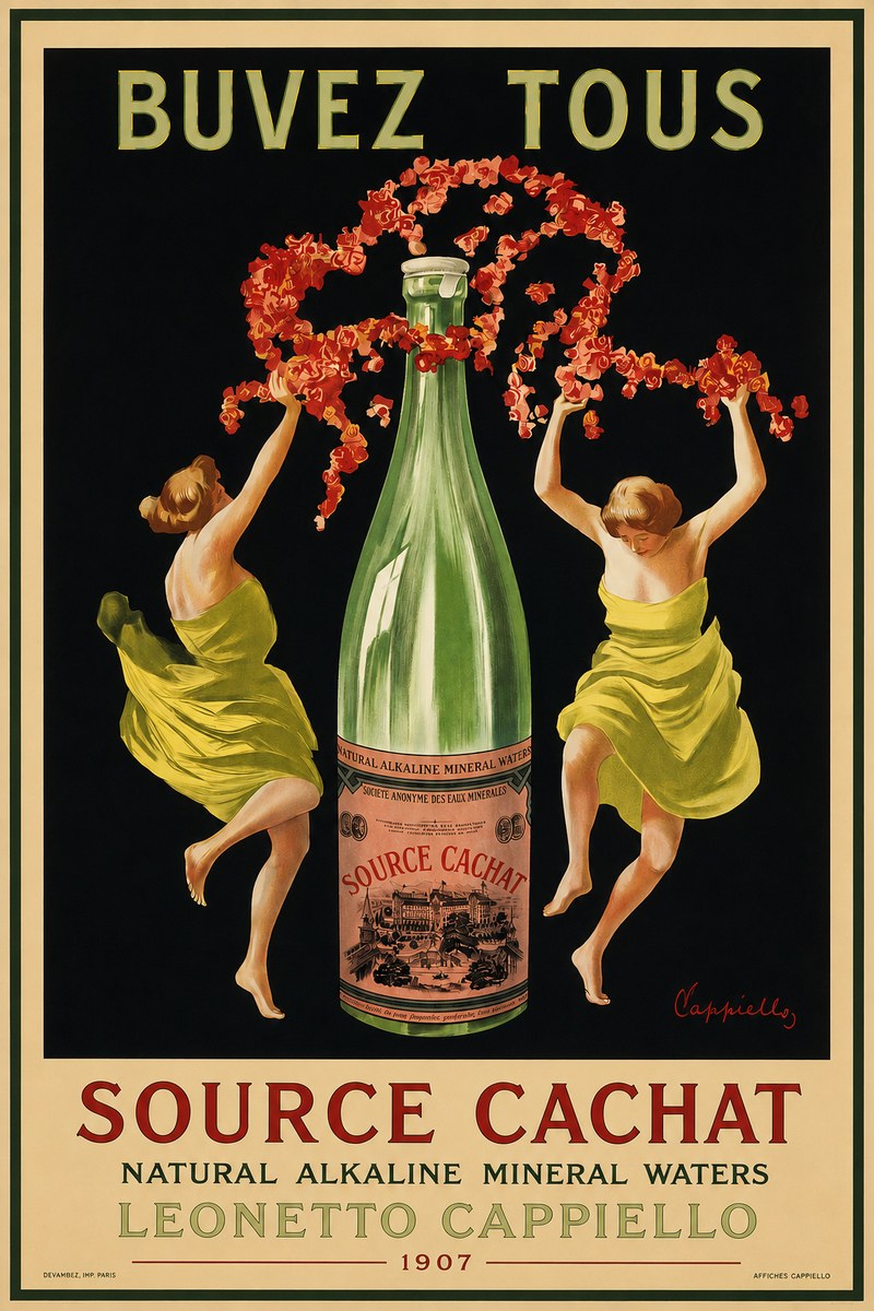 Leonetto Cappiello Source Cachat No2 - Poster
