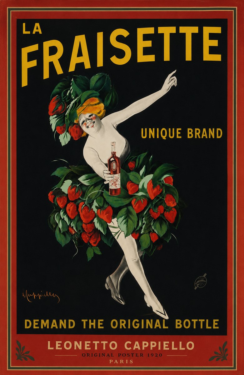 Leonetto Cappiello La Fraisette No2 - Poster