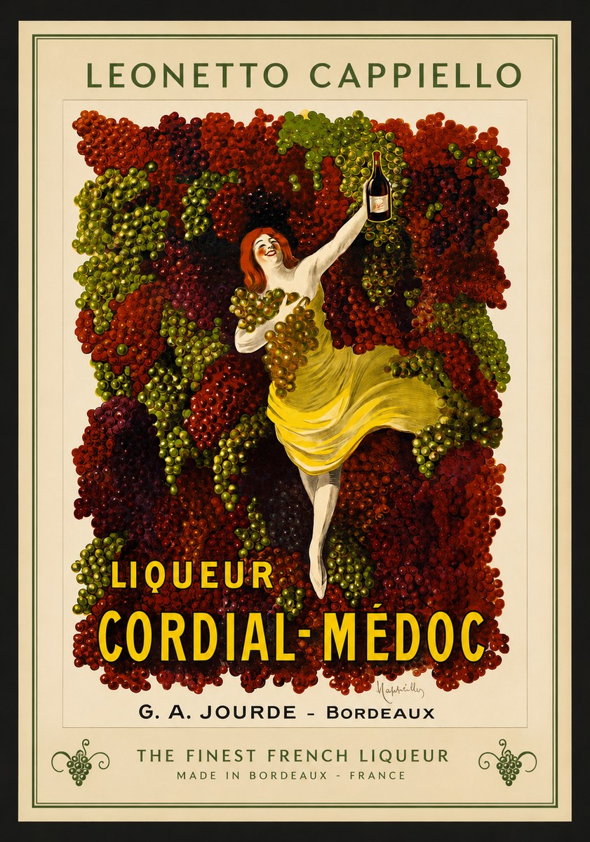Leonetto Cappiello Liqueur Cordial-médoc No2 - Poster