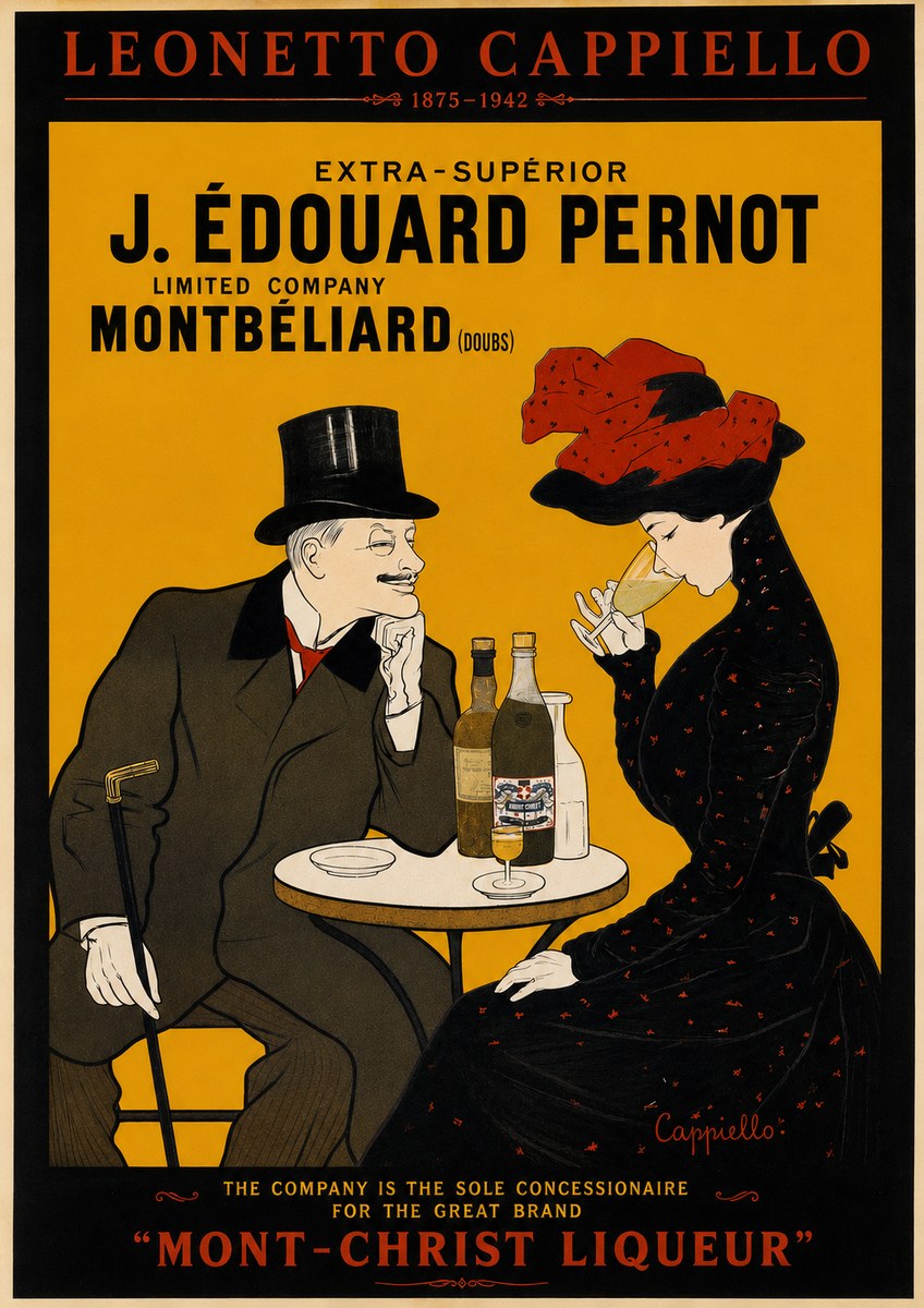 Leonetto Cappiello J. Édouard Pernot No4 - Poster