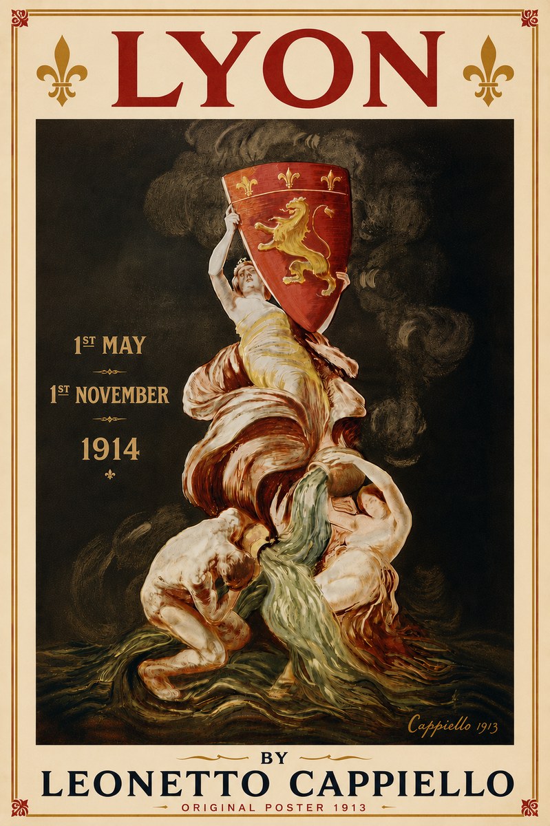 Leonetto Cappiello Lyon No6 - Poster