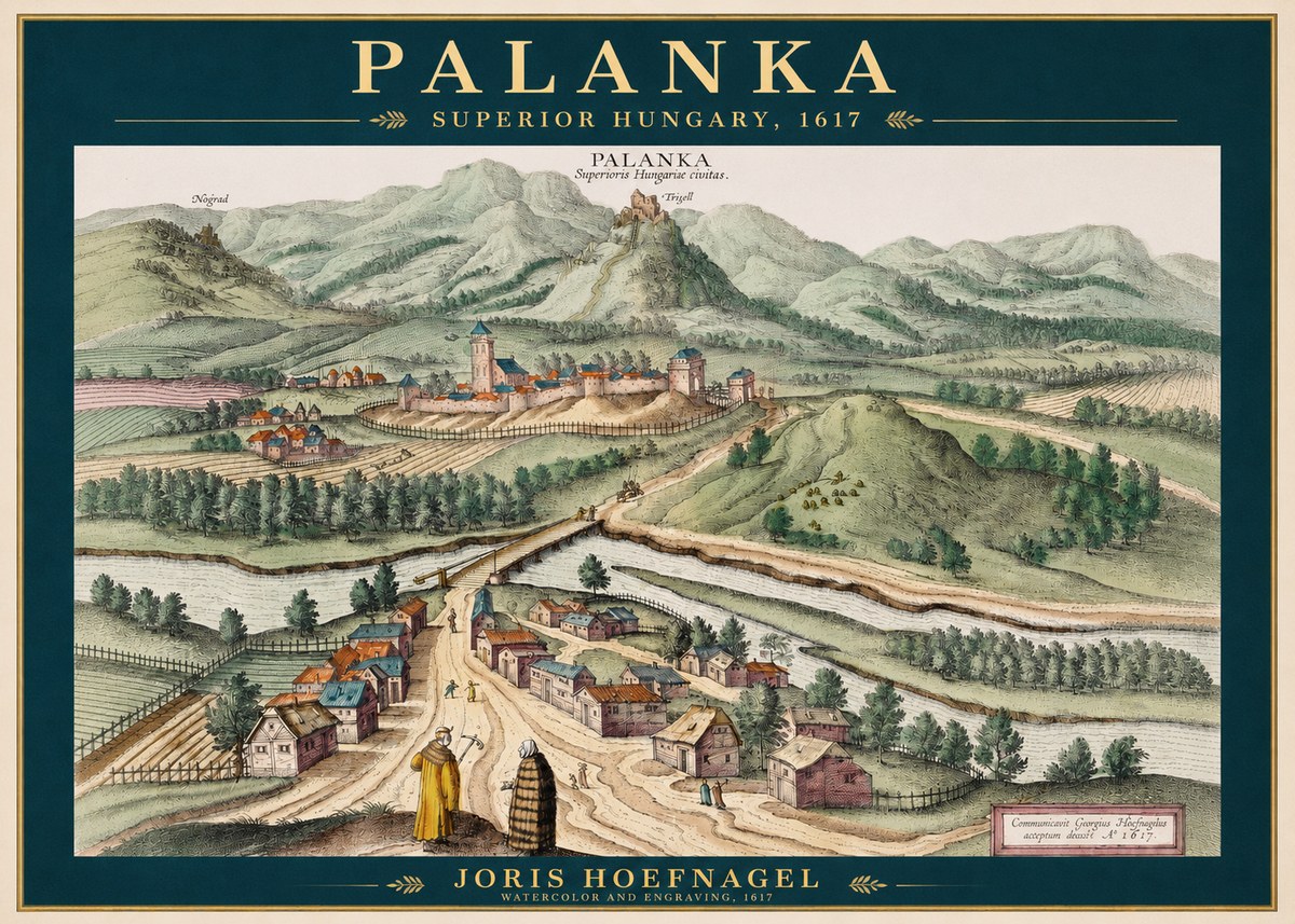 Joris Hoefnagel Palanka, Superior Hungary No2 - Poster