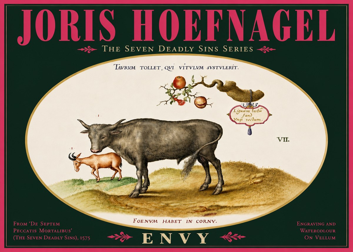 Joris Hoefnagel Envy No6 - Poster