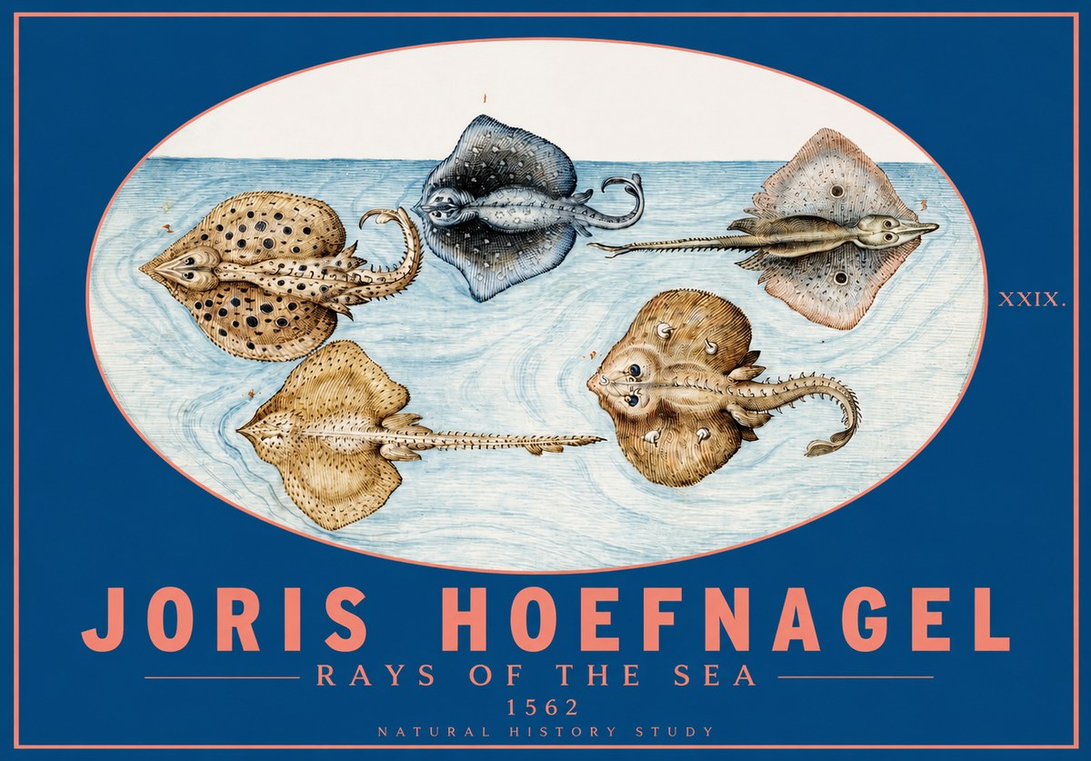 Joris Hoefnagel Rays of the Sea No2 - Poster