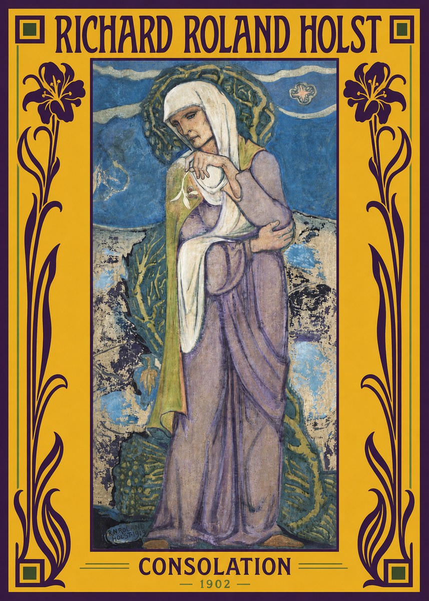 Richard Roland Holst Consolation No2 - Poster