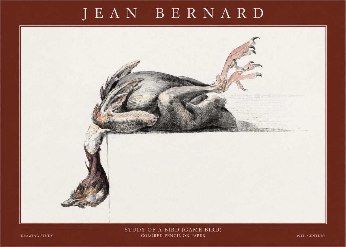 Jean Bernard Stillness No4 - Poster