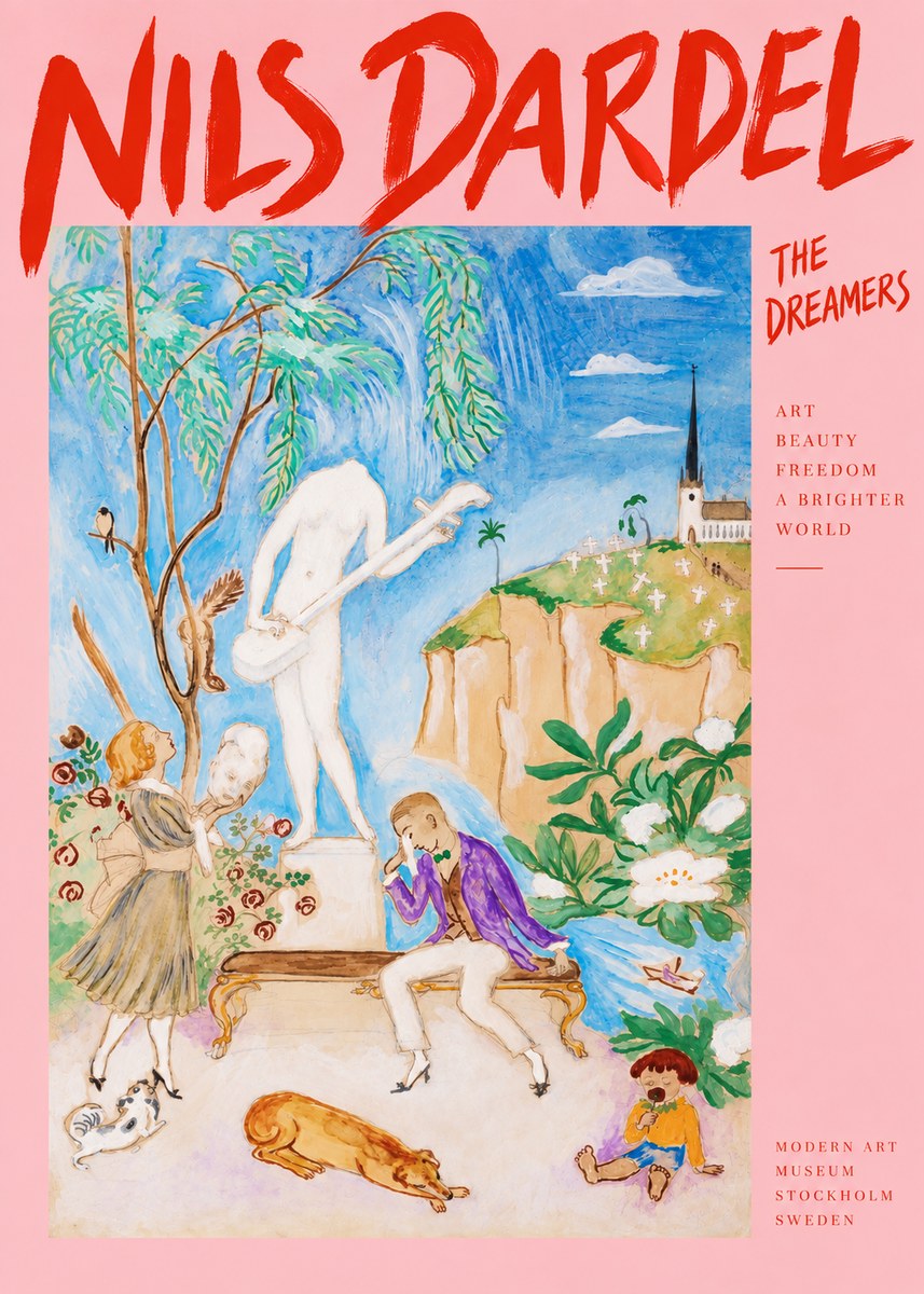 Nils Dardel The Song No3 - Poster