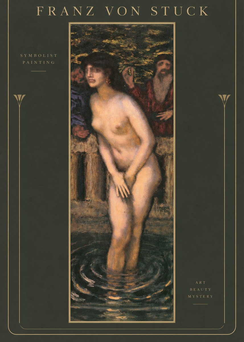 Franz von Stuck Susanna No2 - Poster