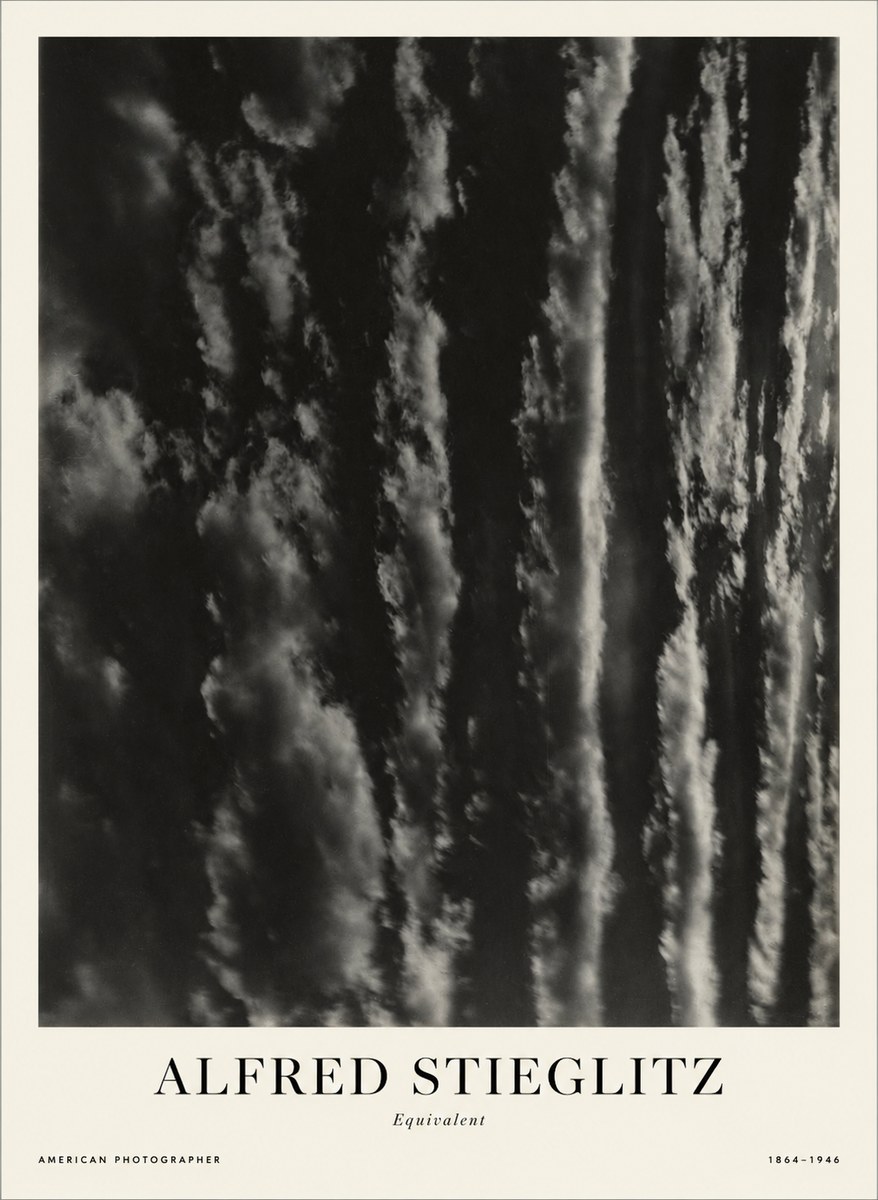 Alfred Stieglitz Equivalent I No1 - Poster