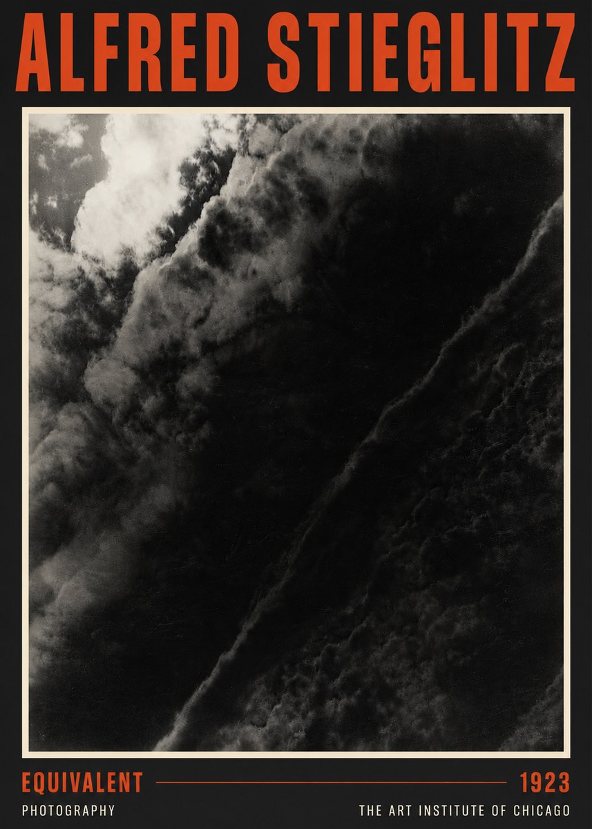 Alfred Stieglitz Equivalent III No4 - Poster