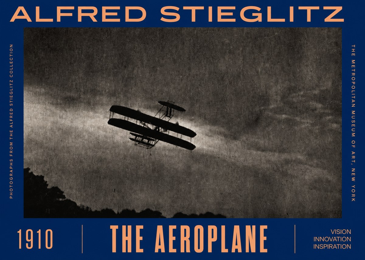 Alfred Stieglitz The Aeroplane No3 - Poster