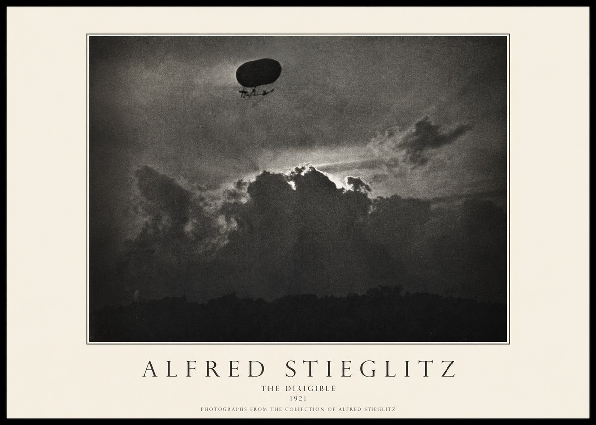 Alfred Stieglitz The Dirigible No1 - Poster