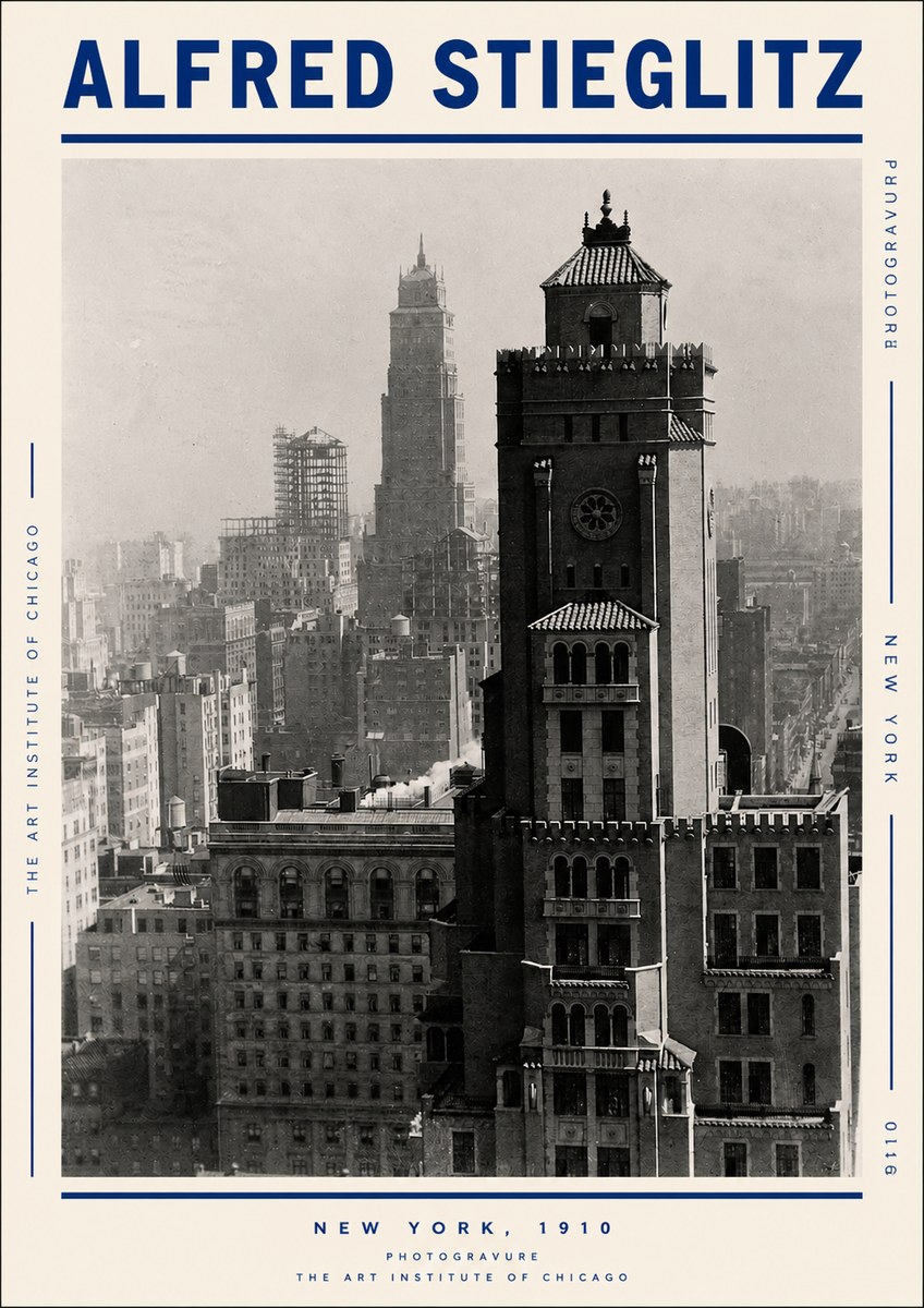 Alfred Stieglitz New York No3 - Poster