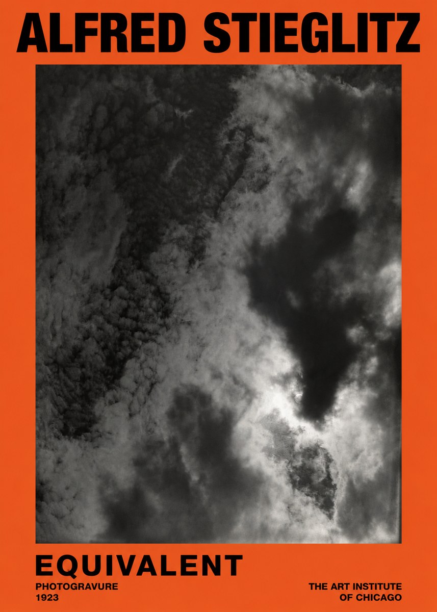 Alfred Stieglitz Equivalent V No2 - Poster
