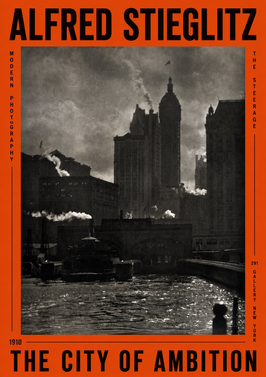 Alfred Stieglitz The City. New York No6 - Poster