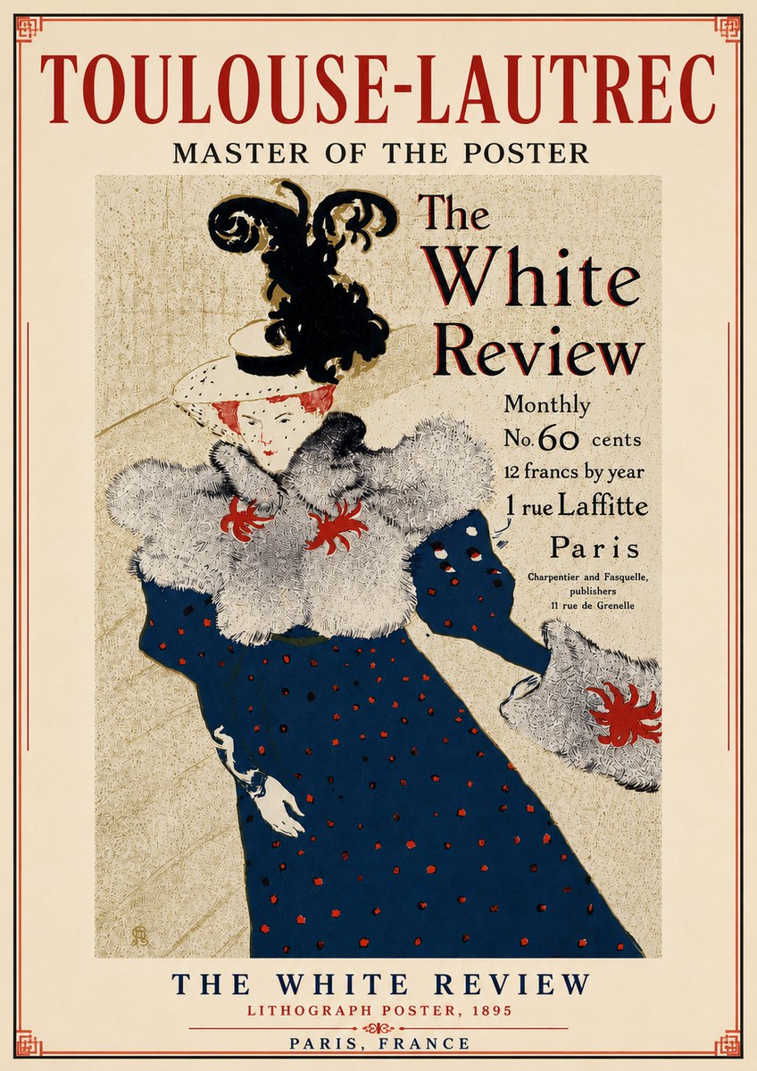 Toulouse-Lautrec The White Review No4 - Poster