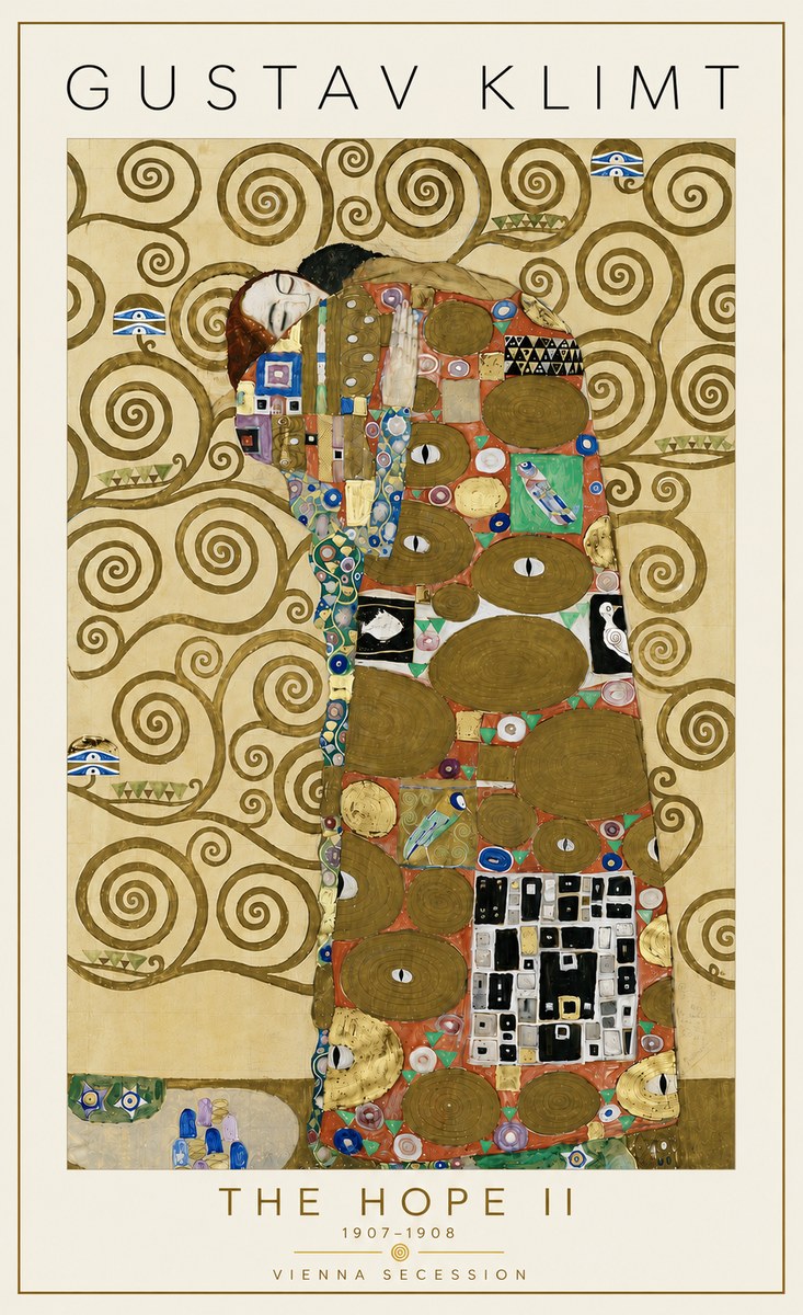 Klimt The Hope Ii No6 - Poster