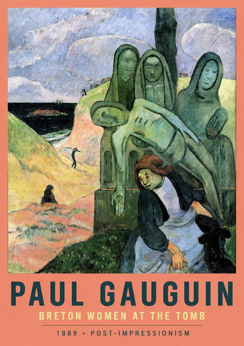 Paul Gauguin The Loss (Te Arii Voyeuse) No3 - Poster