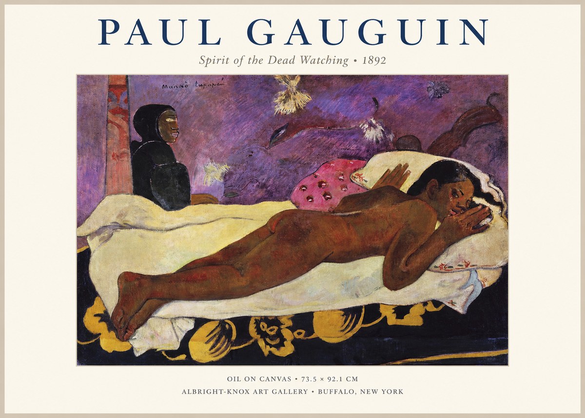 Paul Gauguin Manao Tupapau (the Spirit of the Dead Watches) No5 - Poster