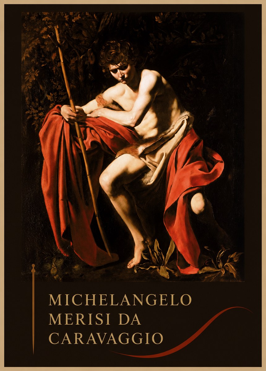 Michelangelo Merisi da Caravaggio Saint John the Baptist II No2 - Poster