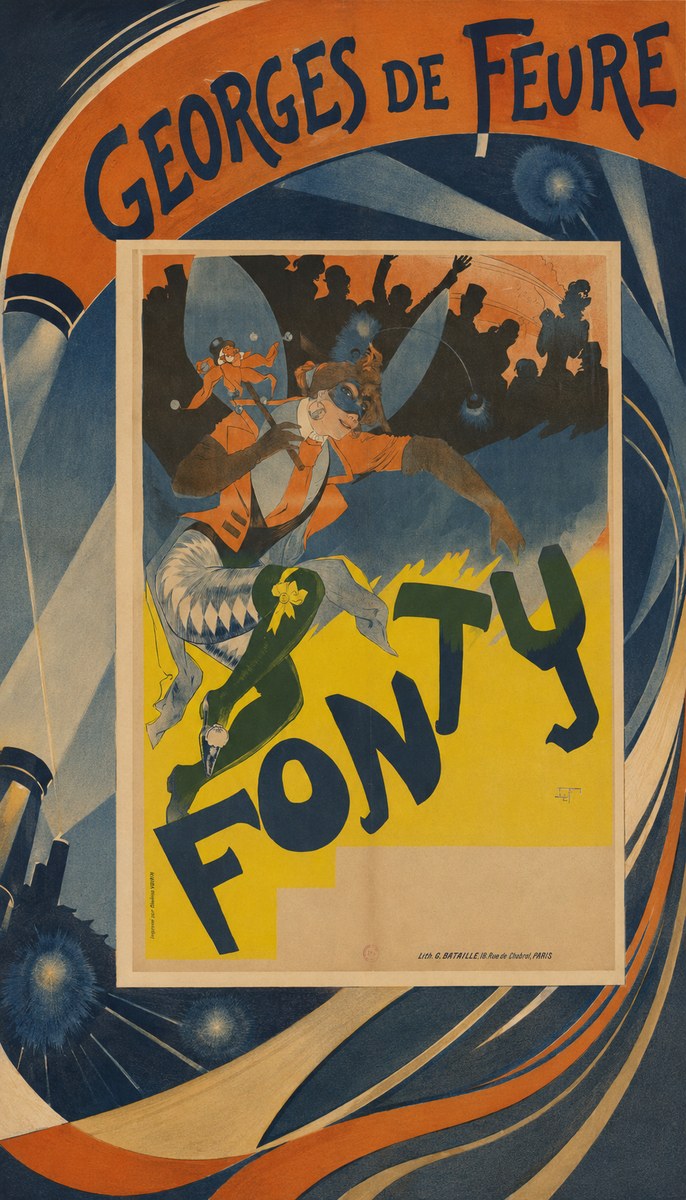 Georges de Feure Fonty I No2 - Poster
