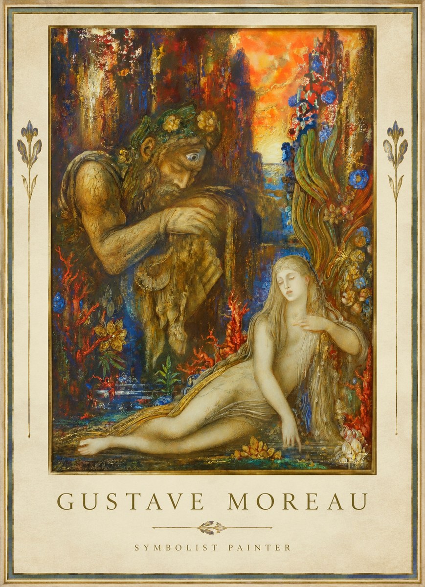 Gustave Moreau Galatea I No1 - Poster