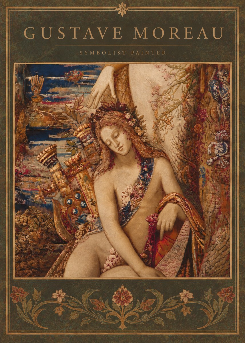 Gustave Moreau Jupiter and Semele II No4 - Poster
