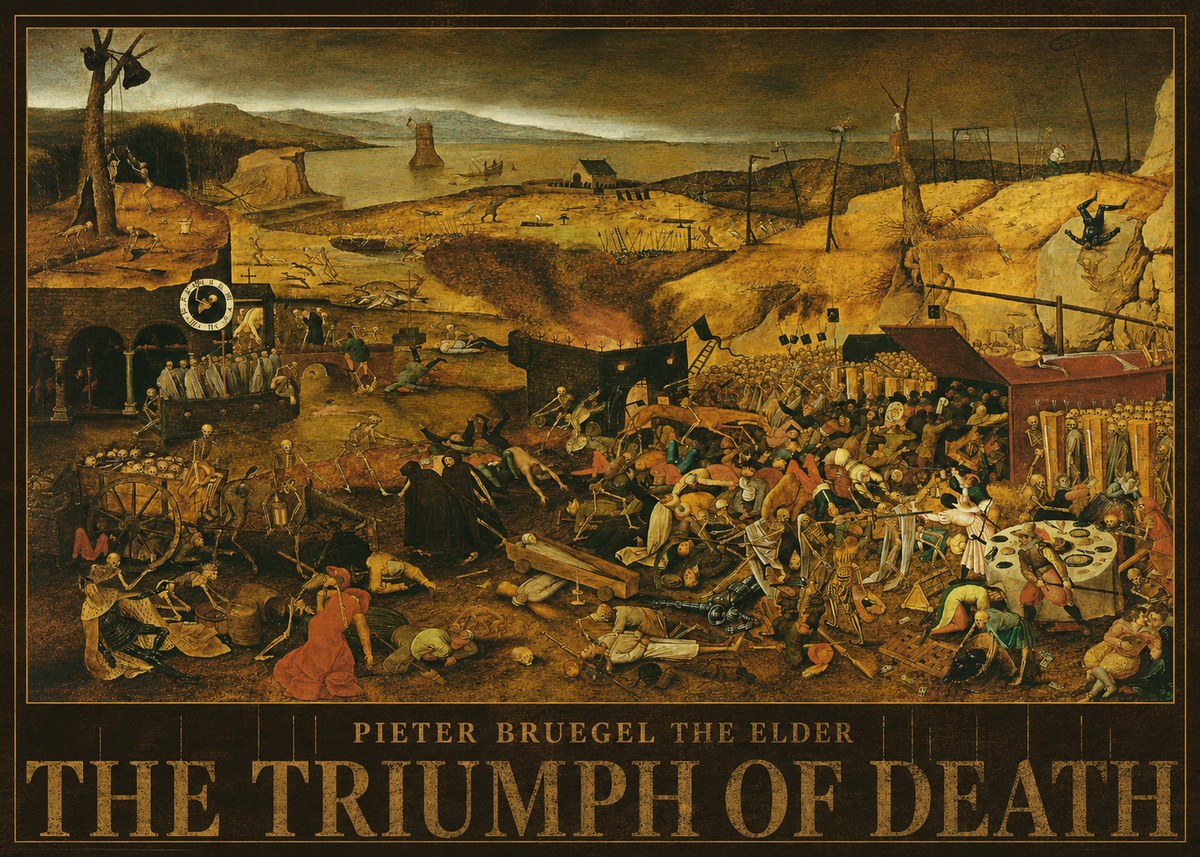 Pieter Bruegel The Triumph of Death I No5 - Poster