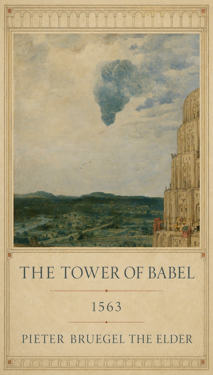 Pieter Bruegel The Tower of Babel VIII No1 - Poster