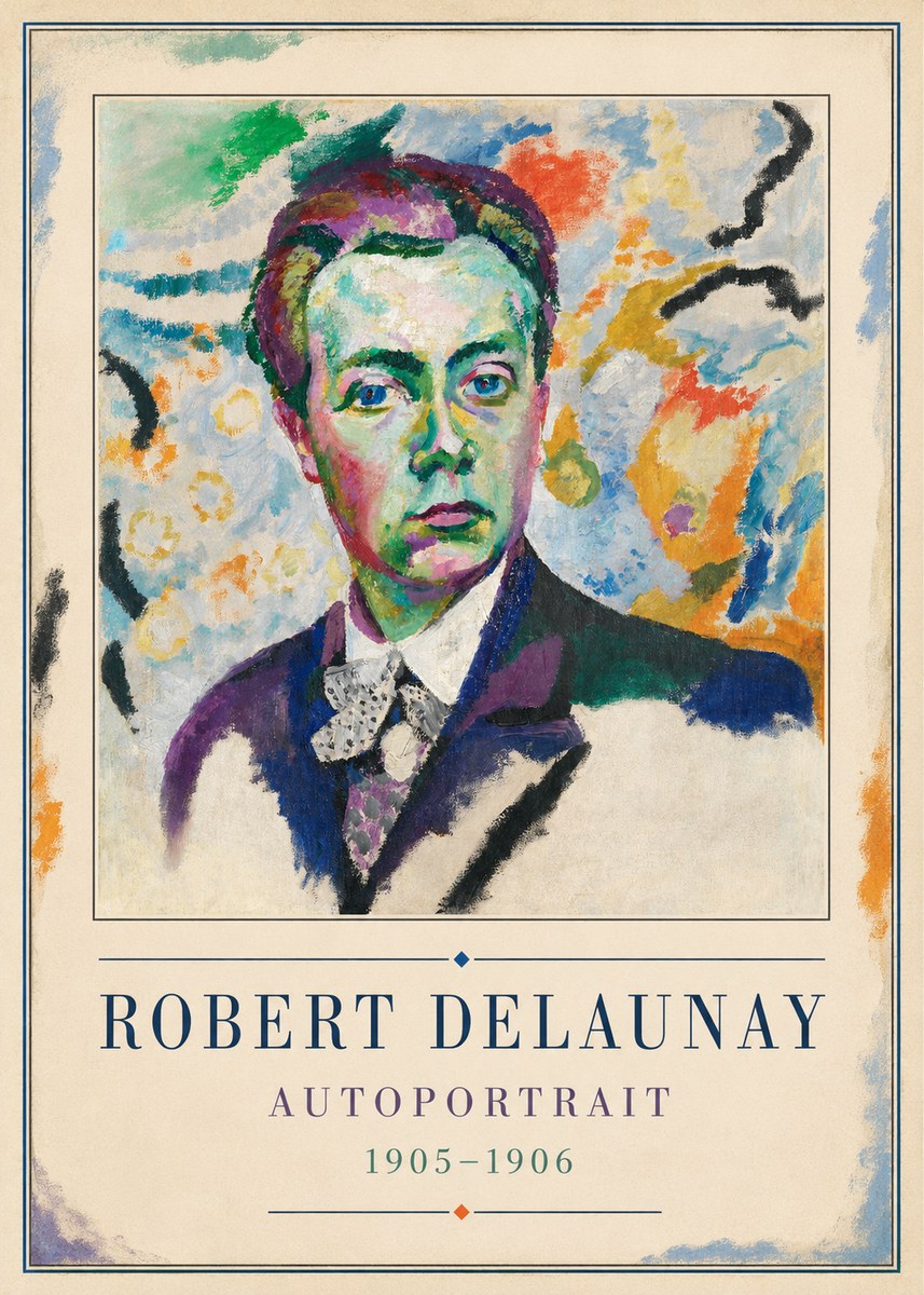 Robert Delaunay Autoportrait No2 - Poster