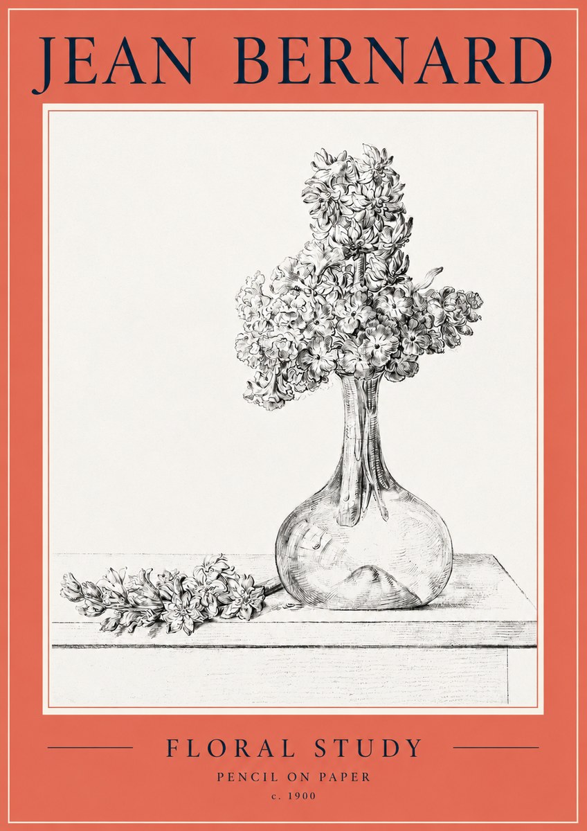 Jean Bernard Spring Blossoms No3 - Poster