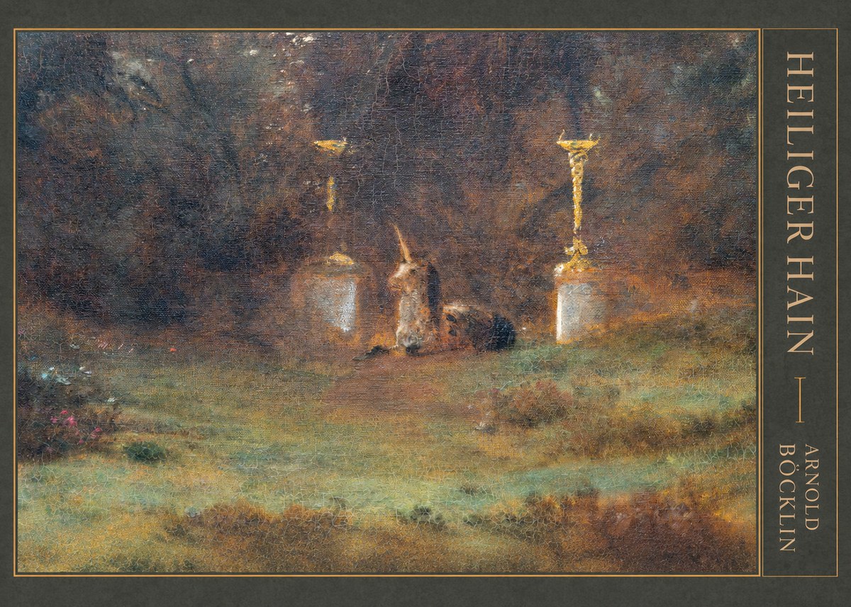 Arnold Böcklin Heiliger Hain No4 - Poster