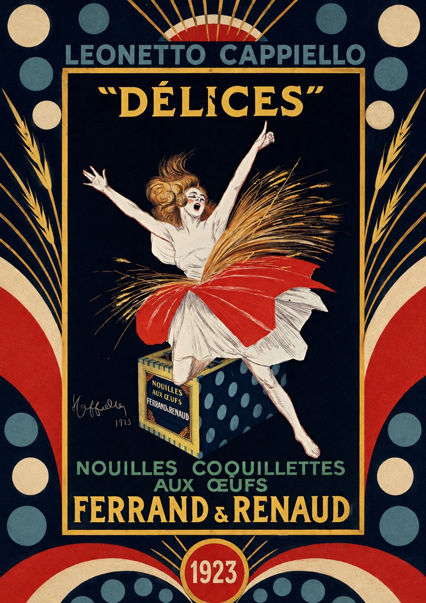 Leonetto Cappiello Délices I No4 - Poster