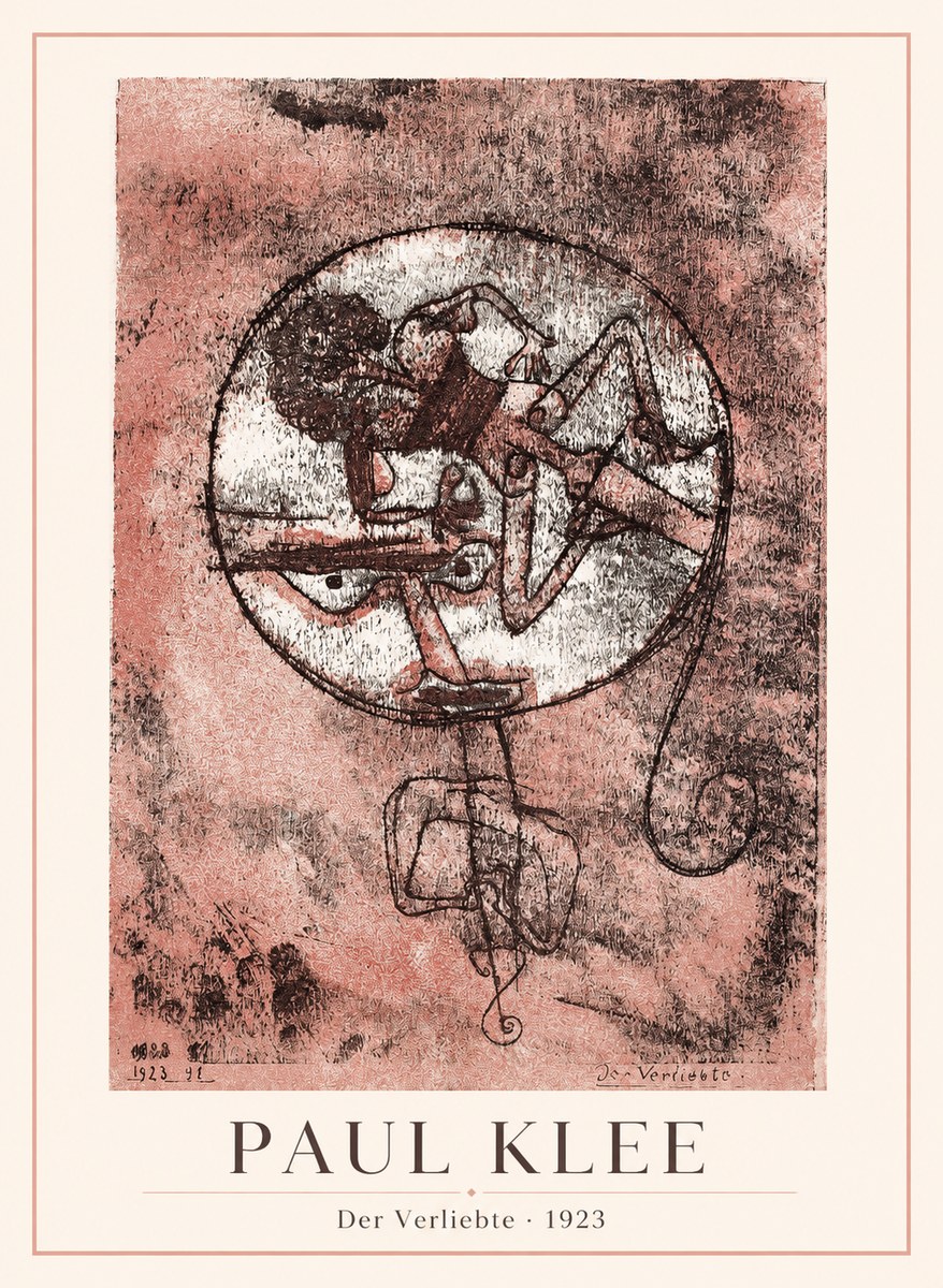 Paul Klee Der Verliebte I No5 - Poster